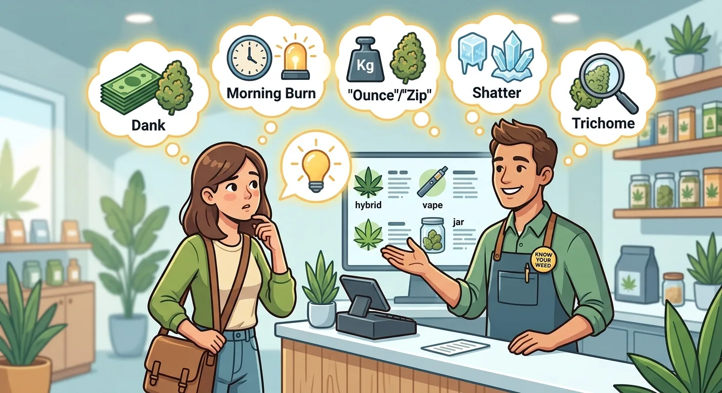 Cannabis Slang & Budtender Terms: A Beginner’s Glossary