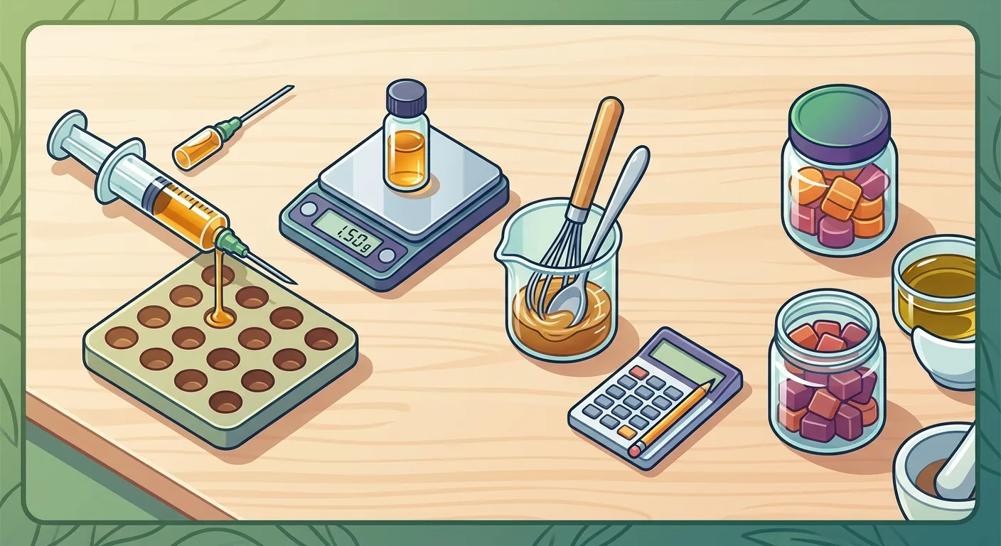 How to Make Edibles with Distillate: The Complete Guide to Dose Calculation and Safe Home Production