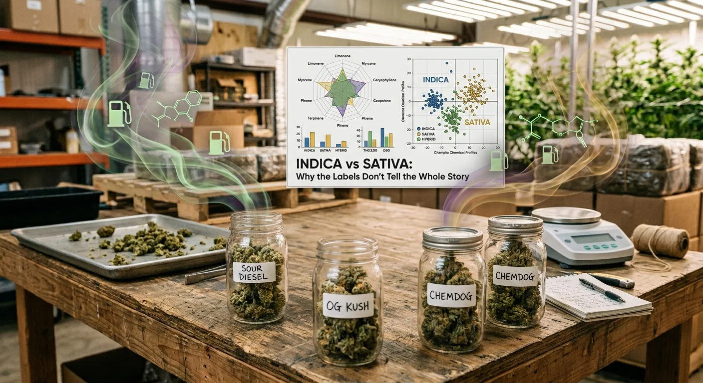 Indica vs Sativa: Why the Labels Don't Tell the Whole Story