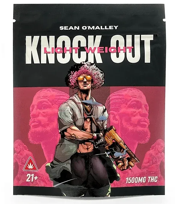 Sean O'Malley Knock Out "Lightweight" 1500mg THC Gummies