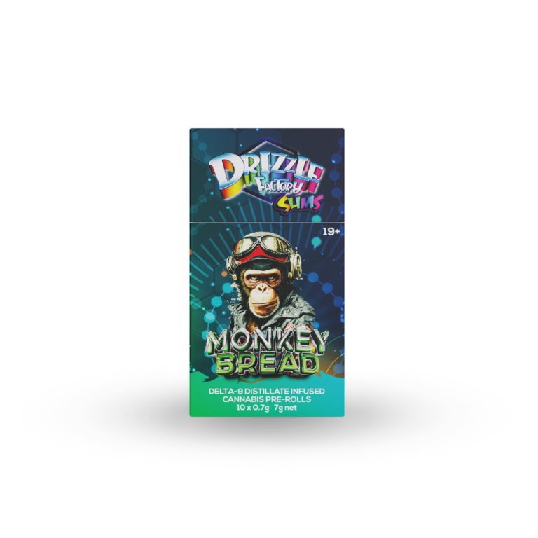 Drizzle Slims Delta-9 infused craft pre-roll product package 3