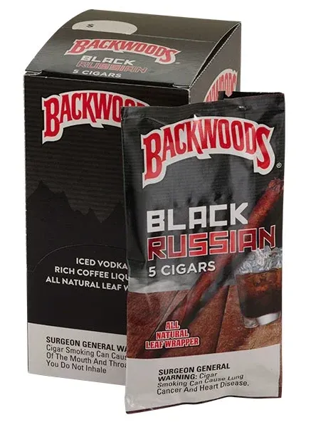 Backwoods Black Russian Cigars (5-Pack)