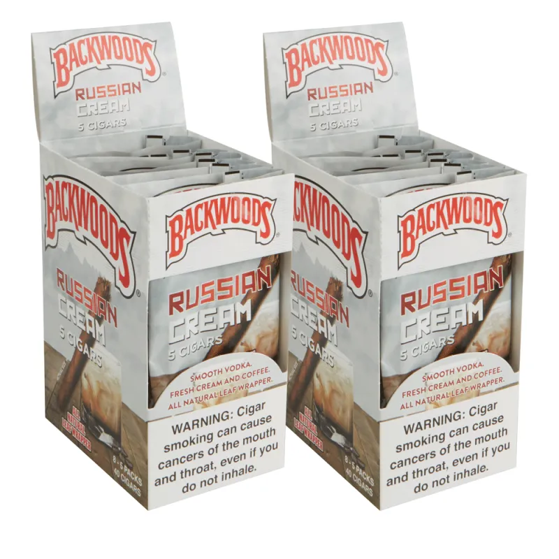 Backwoods Russian Cream Cigars (5-Pack)