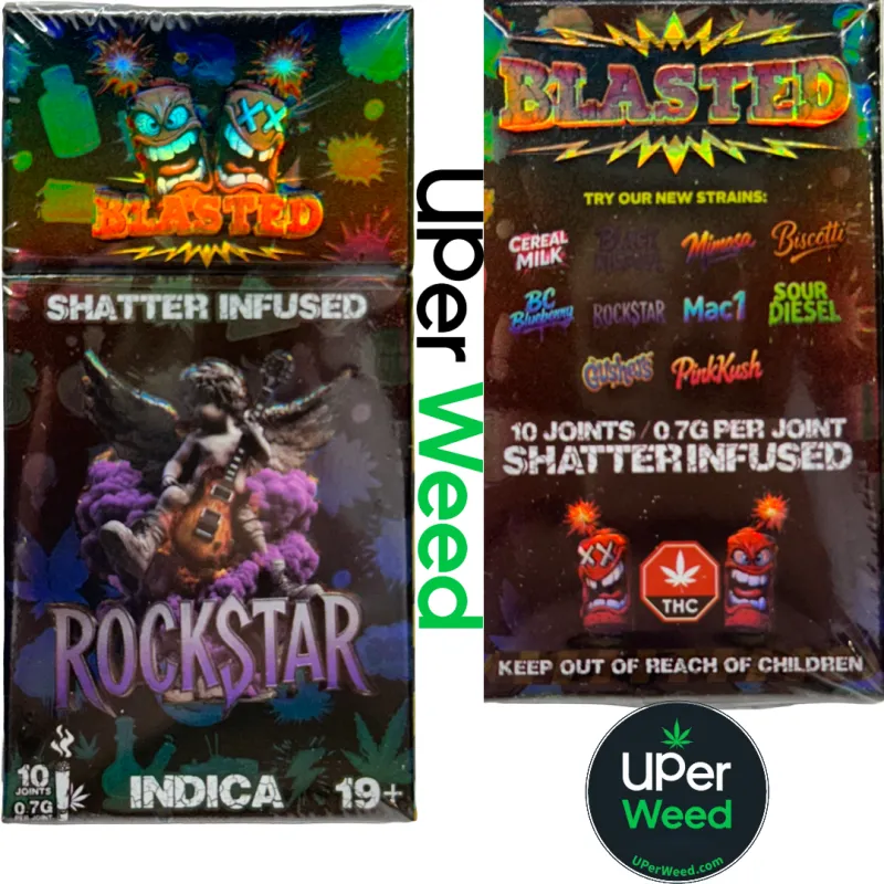 Blasted Shatter Infused Pre Rolls