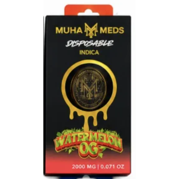 Muha Meds - 2000mg Vape Pen - Watermelon OG product image 2