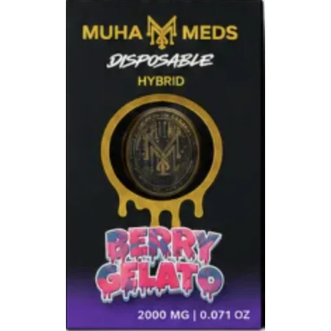 Muha Meds - 2000mg Vape Pen - Berry Gelato product image 2