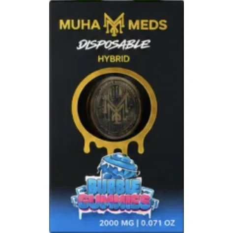 Muha Meds - 2000mg Vape Pen - Bubble Gummies product image 2