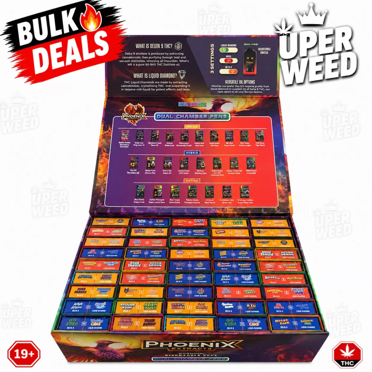 Premium Disposable Dual Chamber Vape Pens -  2g product image 2