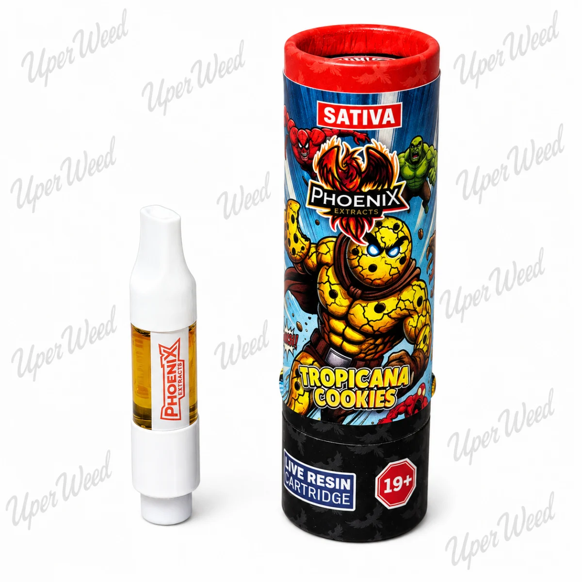 Phoenix Sativa - Green Crack 1g Live Resin Vape Cartridge