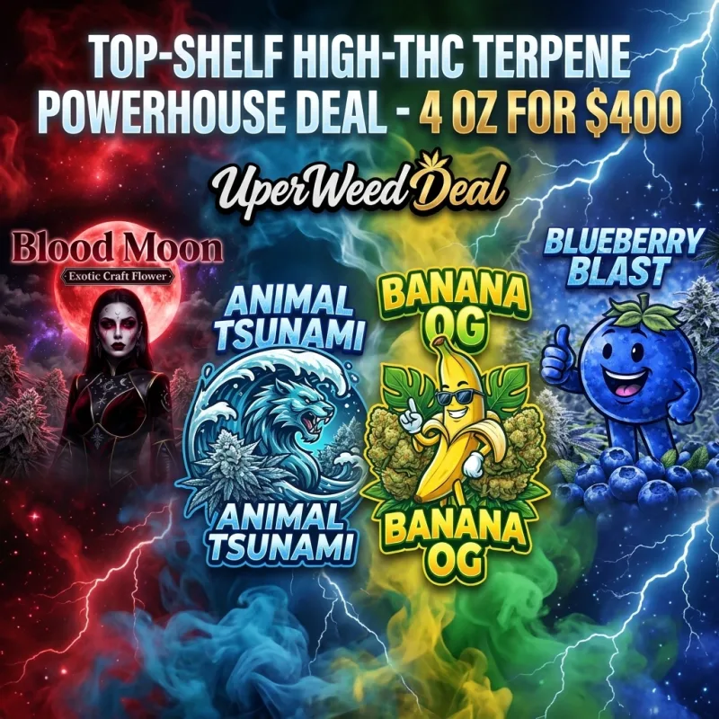 Top-Shelf High-THC Terpene Powerhouse Deal - 4 Oz for $400 product image 2