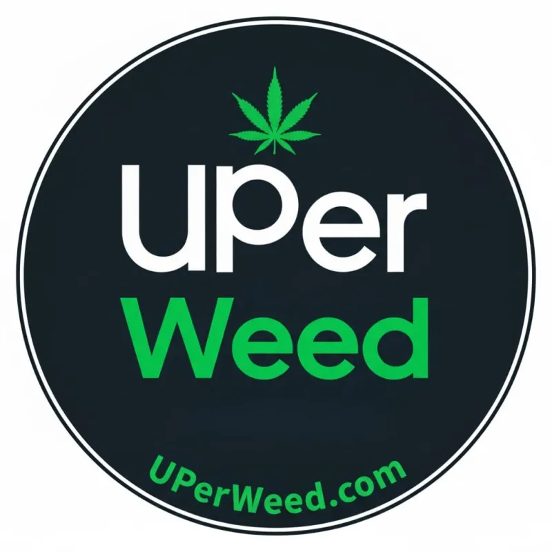 Blue Runtz indica cannabis flower buds, lab-tested with 31.98% THC, displayed on a neutral background 5