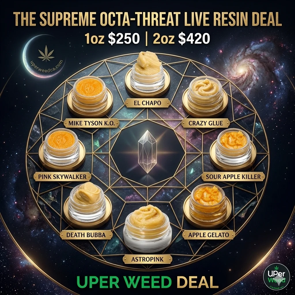 The Supreme Octa-Threat Live Resin Deal: 1oz $250 | 2oz $420 product image 3