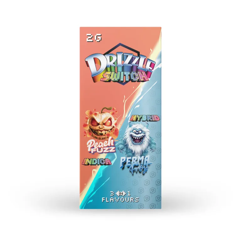 Drizzle 2g Switch Vape 3-in-1 (Peach Fuzz & Perma Frost)