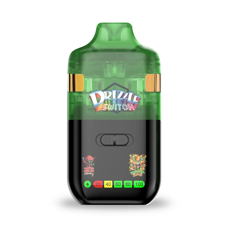 Watermelon Zkittlez and Tropical Burst Drizzle Switch package and device 2