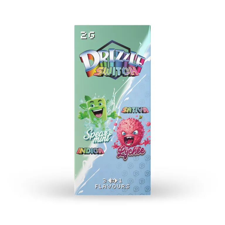 Drizzle 2g Switch Vape 3-in-1 (Spearmint & Lychee)