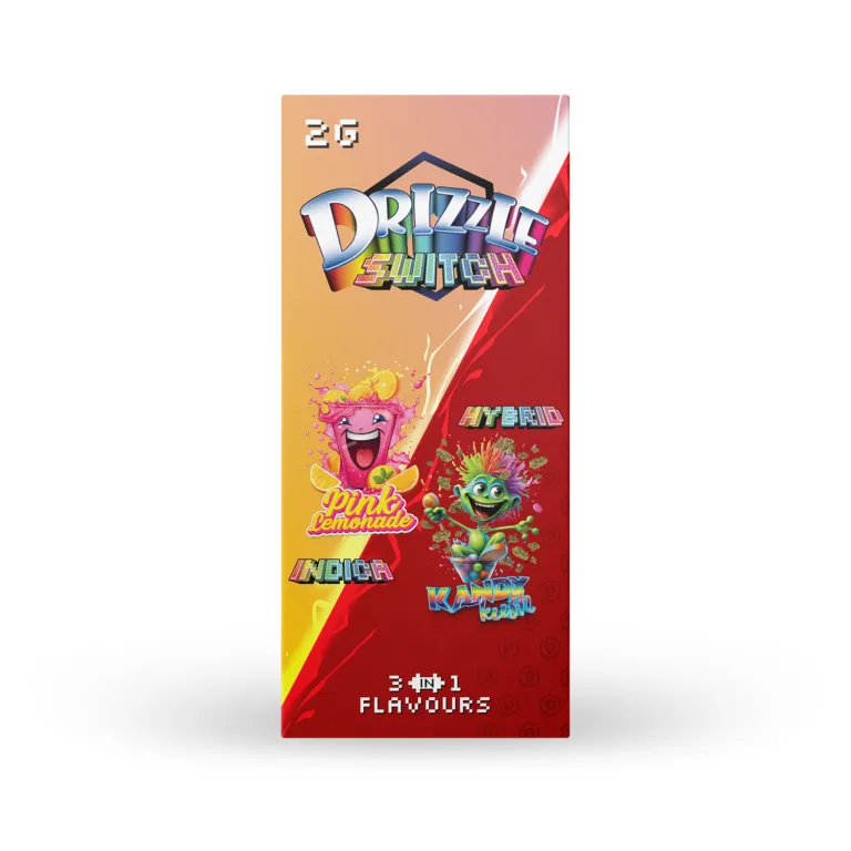 Drizzle 2g Switch Vape 3-in-1 (Pink Lemonade & Kandy Keetle)