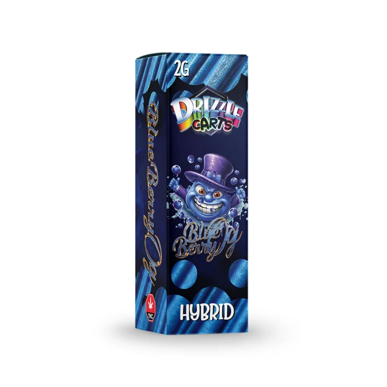Green Z Fresh Monster Drizzle 2g cartridge package labelled Sativa 39