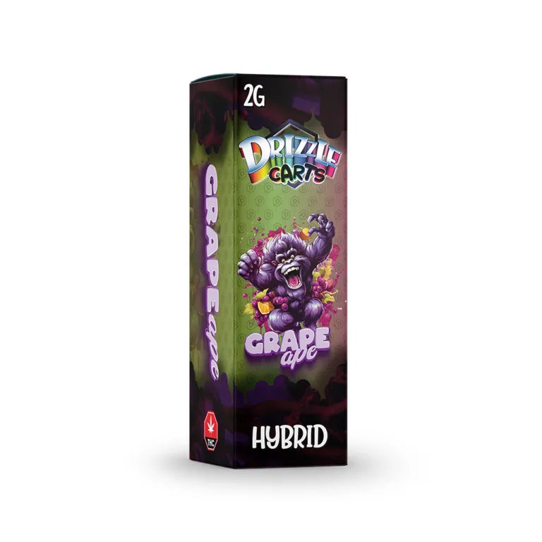 Sour Razz Drizzle Carts 2g blue Indica carton 24