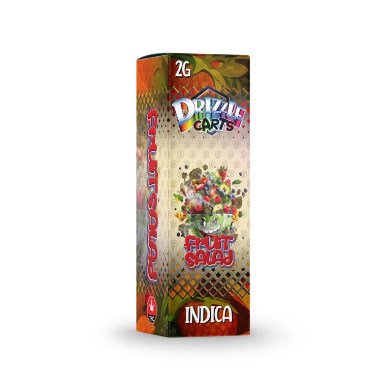 Blueberry Prime Drizzle Carts 2g blue Indica carton 46
