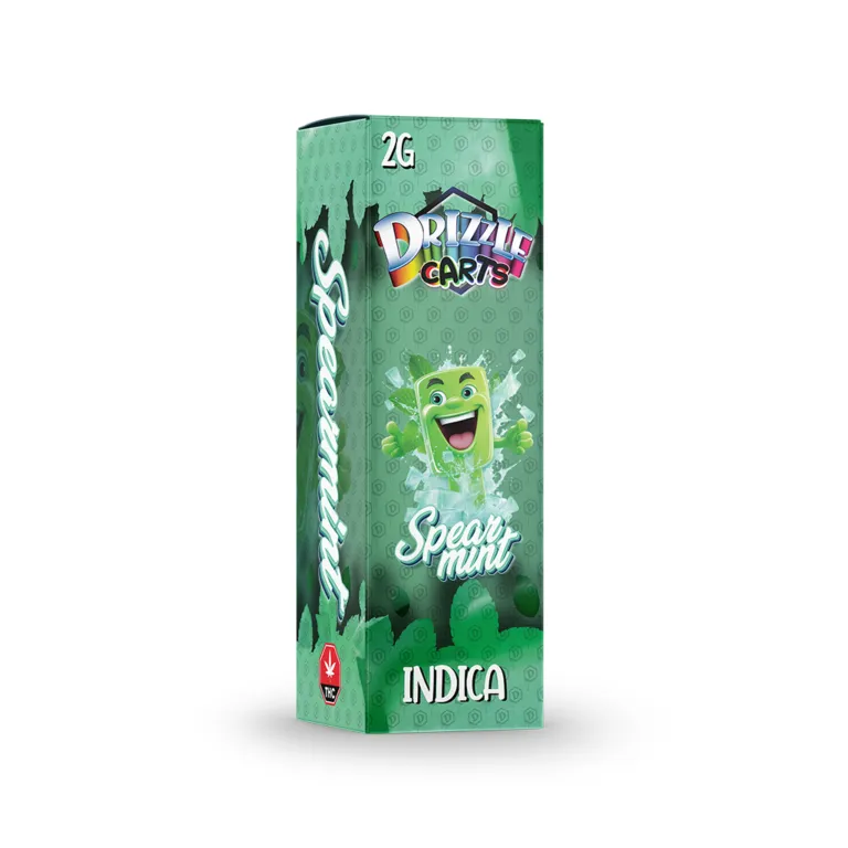 Teal Drizzle Carts Birthday Cake 2g Hybrid package with cake artwork 24