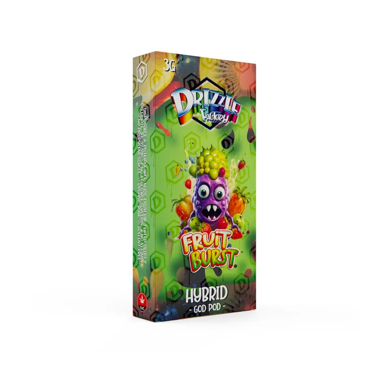 Fruit Burst Drizzle Factory 3g device and green Hybrid box 2