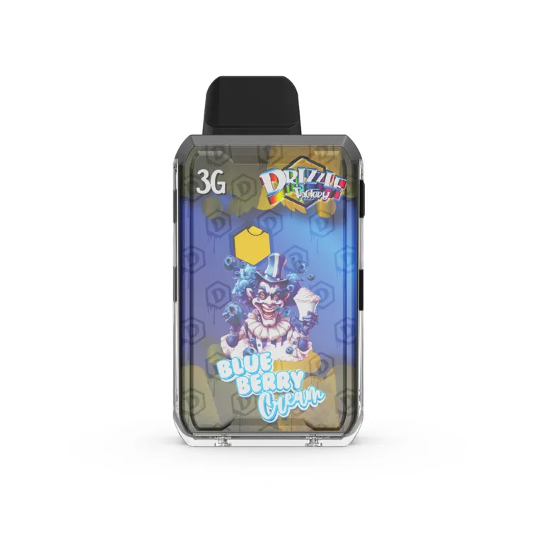 Blue Berry Cream - Drizzle Factory Vape 3g Premium Disposable Vape