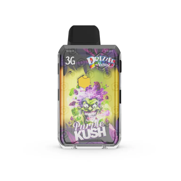 Purple Kush - Drizzle Factory Vape 3g Premium Disposable Vape