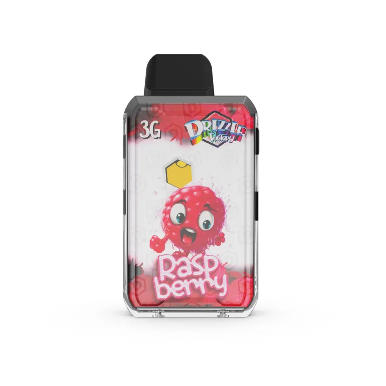 Raspberry - Drizzle Factory Vape 3g Premium Disposable Vape