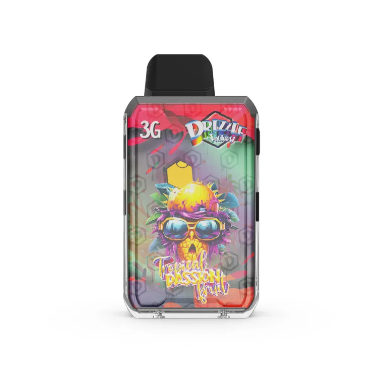 Tropical Passion Fruit - Drizzle Factory Vape 3g Premium Disposable Vape