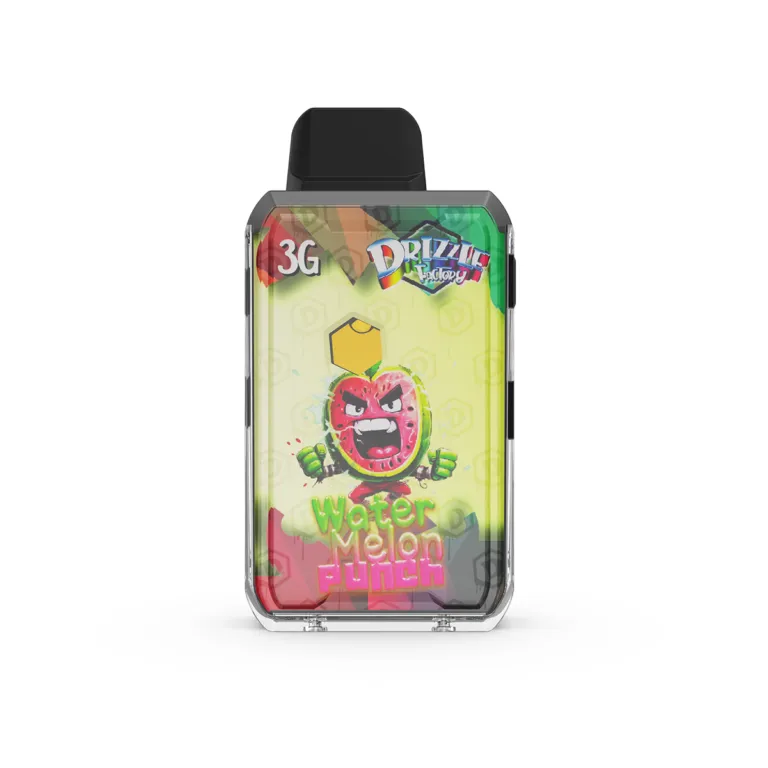 Watermelon Punch - Drizzle Factory Vape 3g Premium Disposable Vape