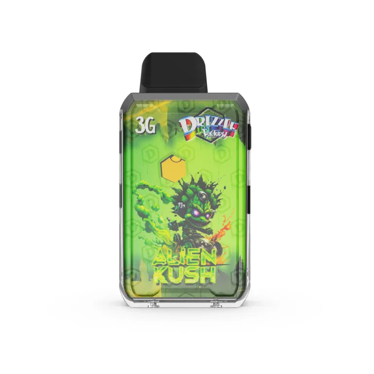 Alien Kush - Drizzle Factory Vape 3g Premium Disposable Vape
