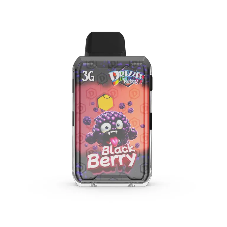 Black Berry - Drizzle Factory Vape 3g Premium Disposable Vape