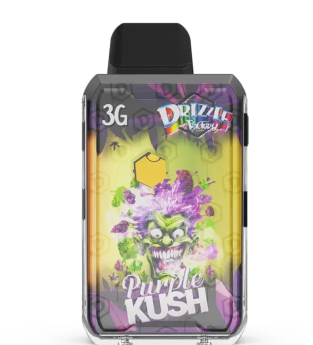 Drizzle Factory 3G disposable vape range with multiple pictured editions 2