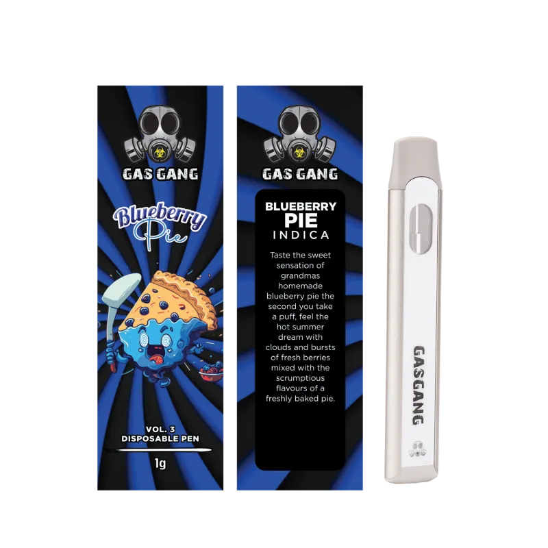 Blueberry Pie Gas Gang 1g THC Vape Pen