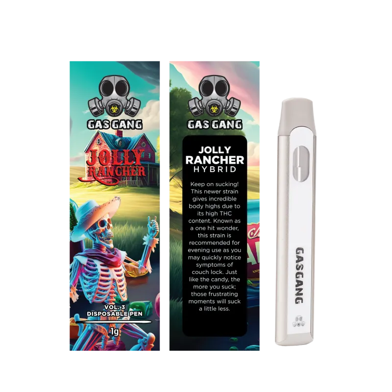 Jolly Rancher Gas Gang 1g THC Vape