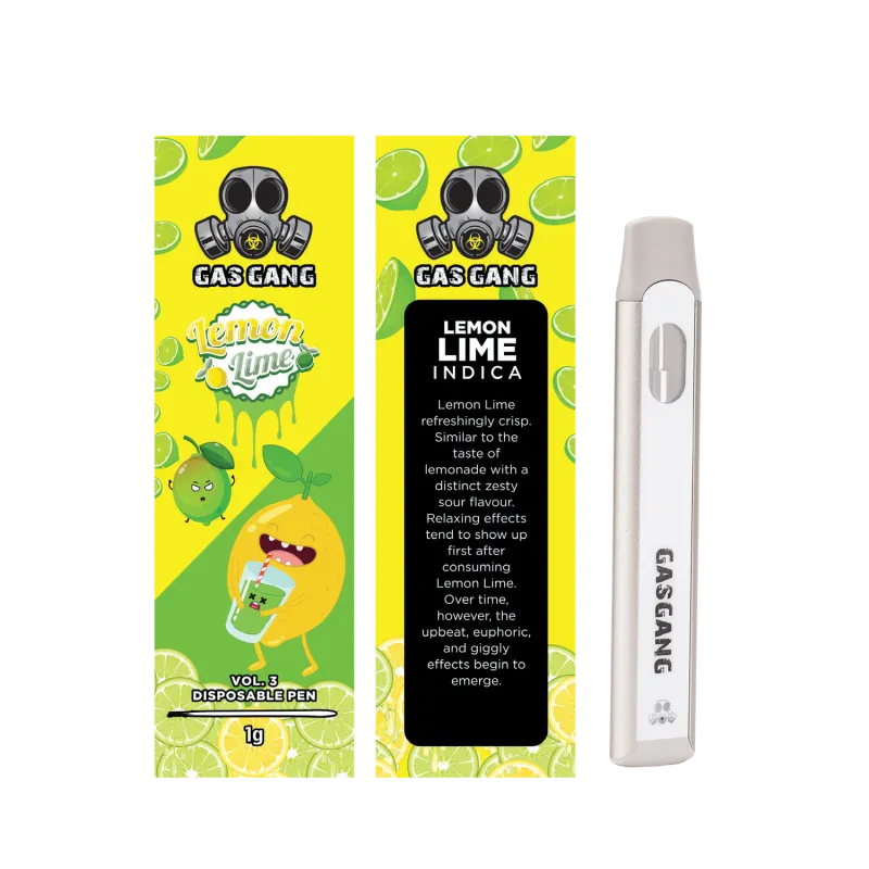 Lemon Lime Gas Gang 1g THC Vape