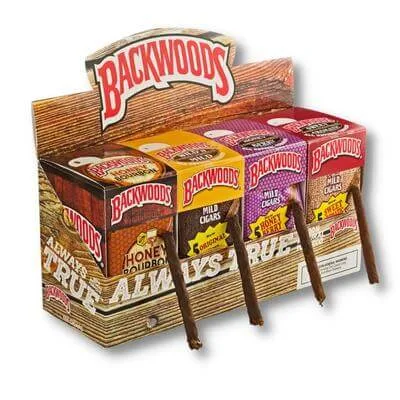 Backwoods Flavoured Cigars - Natural Leaf Wraps in Multiple Varieties