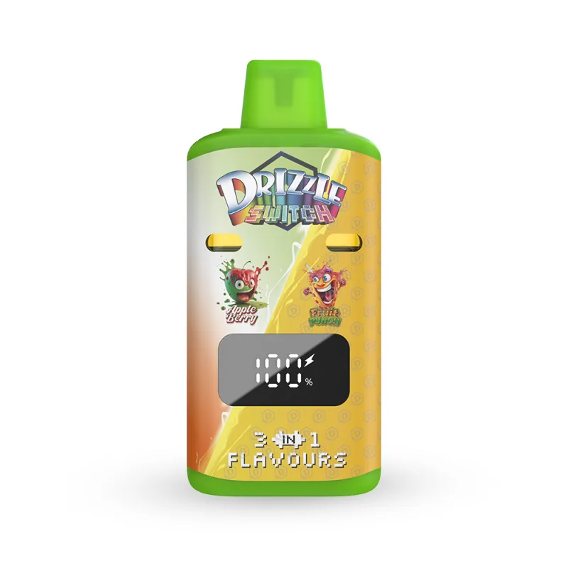 Apple Berry and Fruit Punch 1g dual-chamber switch vape 2