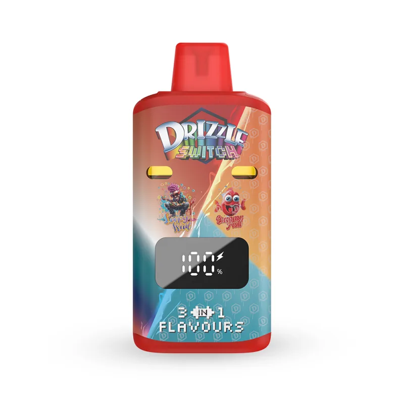 Loopy Fruit and Gummy Fish 1g dual-chamber switch vape 2