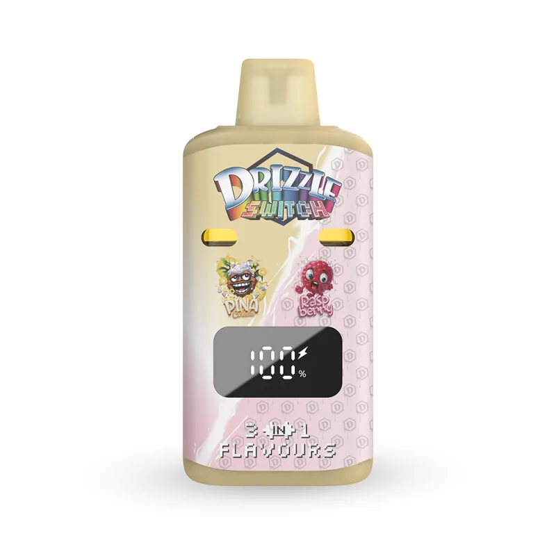 Pina Colada and Raspberry 1g dual-chamber switch vape device 2