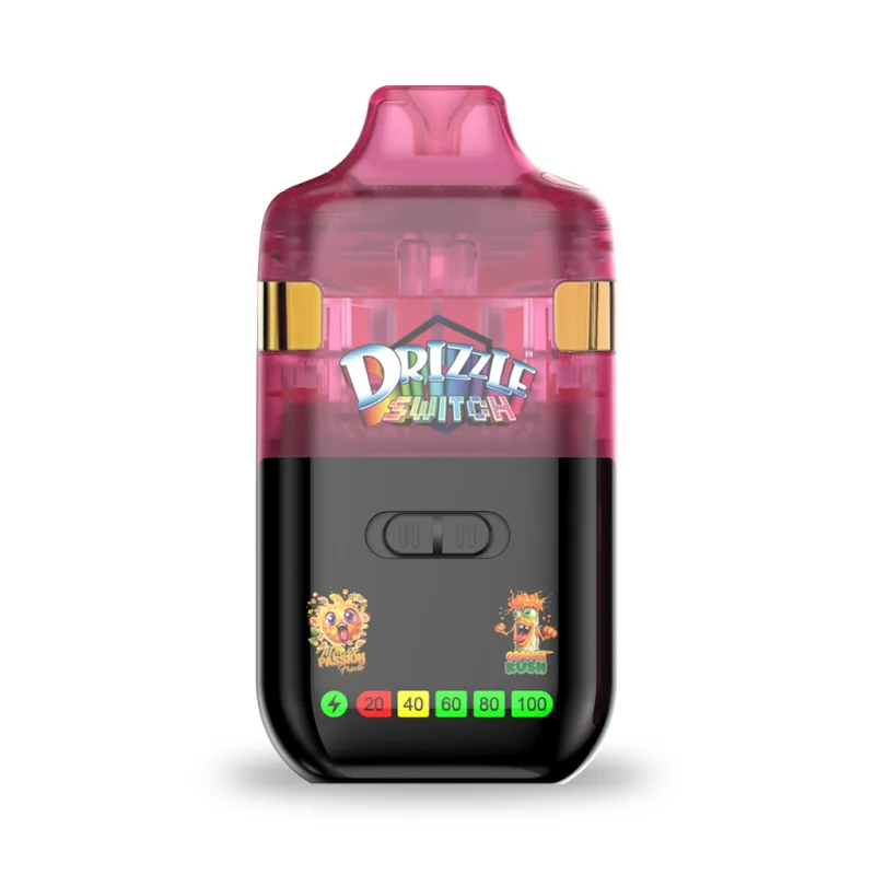 Mango Passionfruit and Orange Kush dual-chamber vape 2