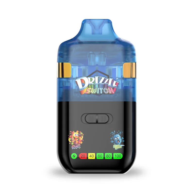 Runtz and Sour Razz dual-chamber switch vape with mode LED 2