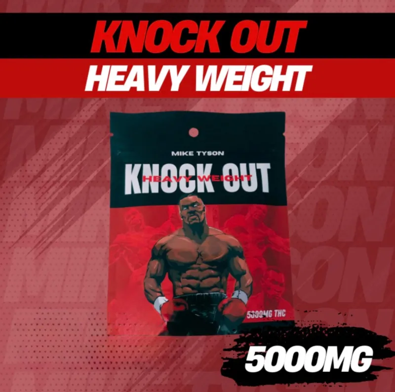 Mike Tyson KnockOut 5000mg Gummies THC