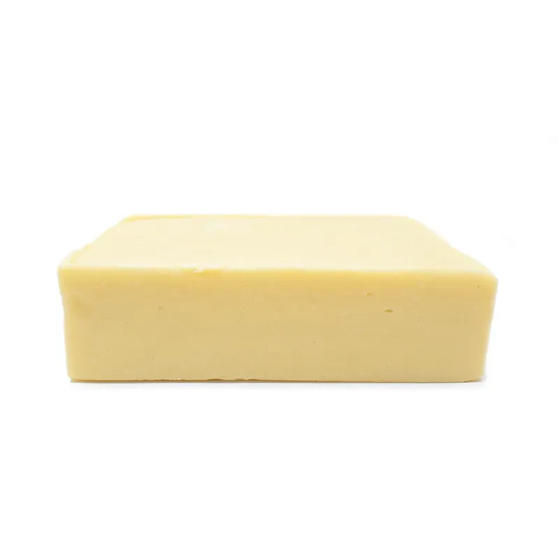 Premium Starburst Hash pale pressed slab with small rounded piece 3