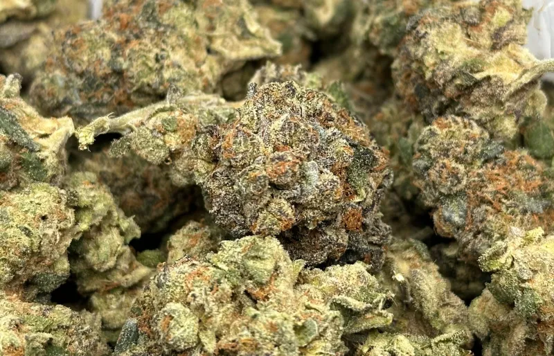 Three separately packaged ounces from the Triple OZ Madness bulk flower deal 2