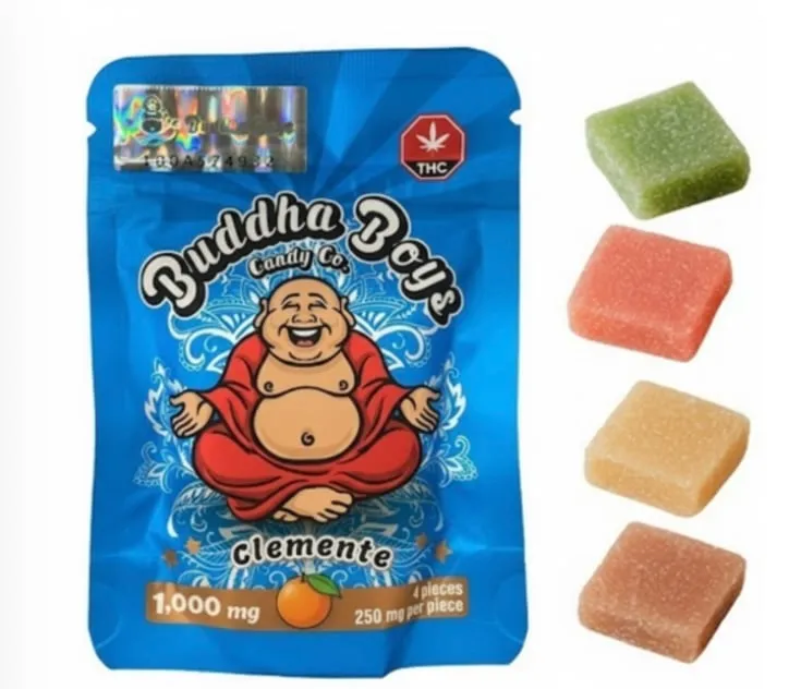 Buddha Boys Gummies - 1,000mg THC Edibles (4 x 250mg)
