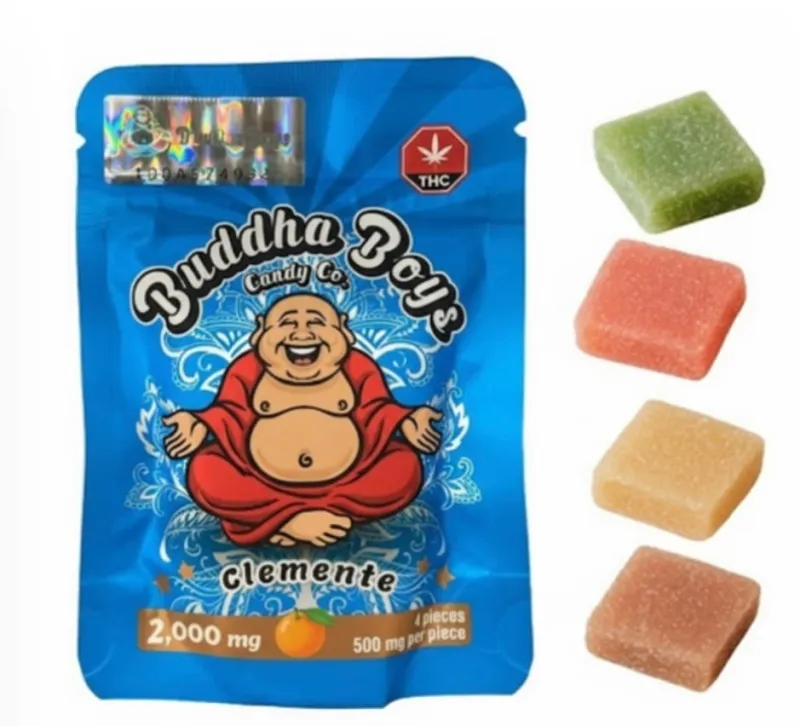 Buddha Boys Gummies 2000mg THC Edibles (4 x 500mg)