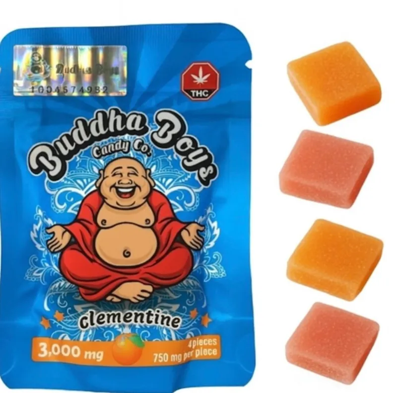 Buddha Boys Gummies 3000mg THC Edibles (4 x 750mg)