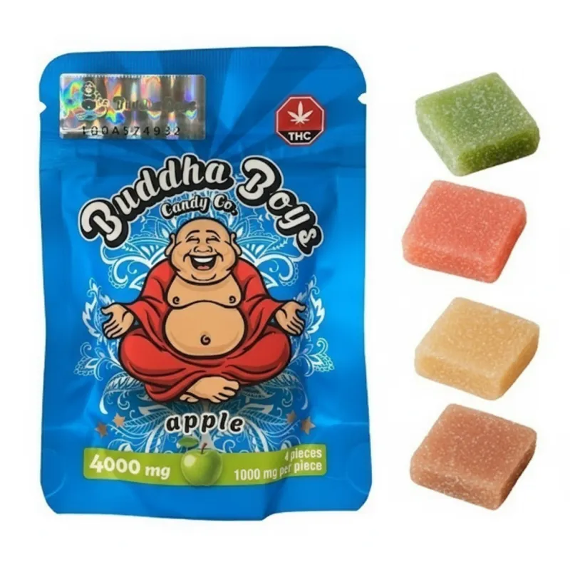 Buddha Boys Gummies - 4000mg THC Edibles (4 x 1,000mg)