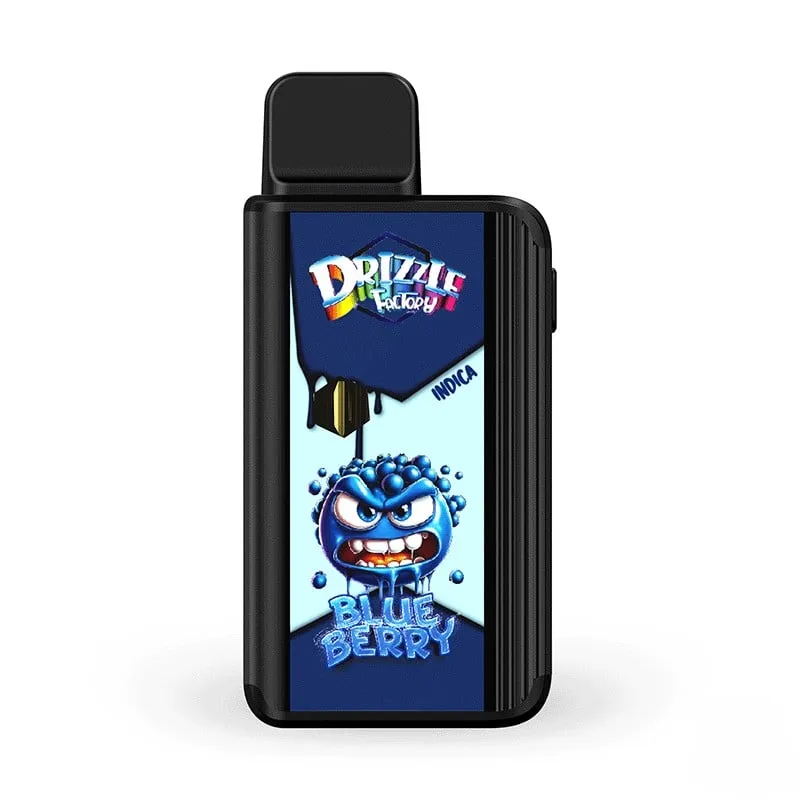 Drizzle Factory IRY Pod 1g live resin range with multiple labelled editions 2